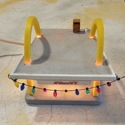 McDonald's CLASSIC. Vintage, 1996, LIGHTED Ceramic Sculpture