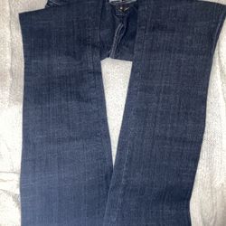 NWT St. John's Bay Slender Leg Jeans - Dark Rinse Denim Size 10