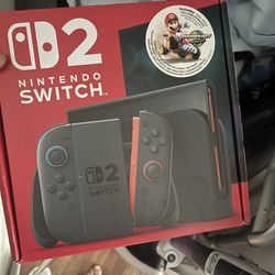 Brand New Switch 2 With Mario World