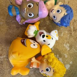 Bubble Guppies bath Toys 