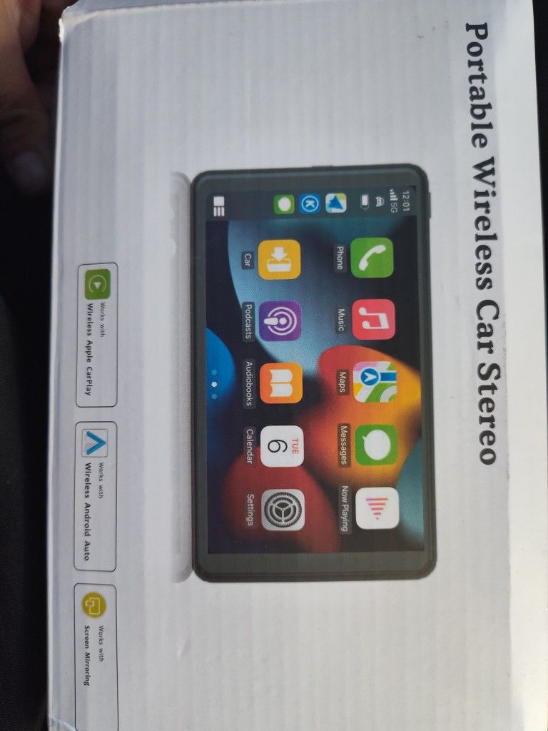 Portable wireless car Stereo