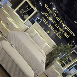 ✨️4pc Queen, King Bedrooms ✨️ Furniture Sectionals, Dining Avail