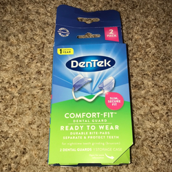 dentek comfort fit dental guard. Box opened but never used
