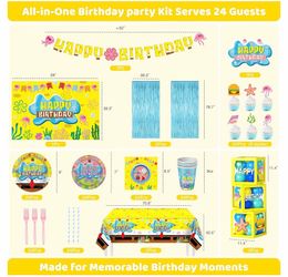 SpongeBob Birthday Party Decoration Bundle – New