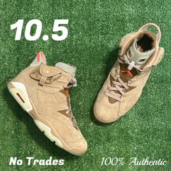 Size 10.5 Air Jordan 6 Retro “British Khaki” 🏜️ 