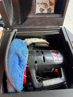 Vintage Electric Orbital Car Buffer Polisher With Storage Case