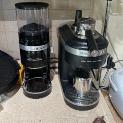 Kitchen Aid Espresso Machine And Grinder 