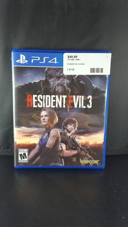 Resident evil 3 for ps4