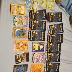 90s Pokemon Cards Original And Packs 