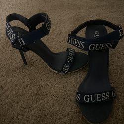 Blue Guess Heels 