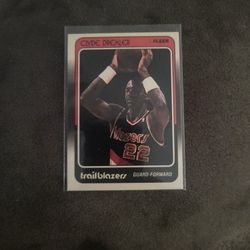 1988 Fleer Clyde Drexler Basketball Card 