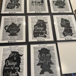 Beauty And The Beast Wall Art