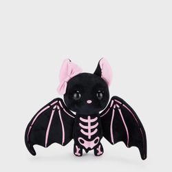 Dolls Kill Pink/Black Bat Plushy