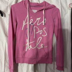 Women, Pink Coated Sweatshirt Size Extra Small $1