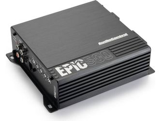 AudioControl EPIC500
EPIC Series mono subwoofer amplifier — 500 watts RMS x 1 at 1 ohm
