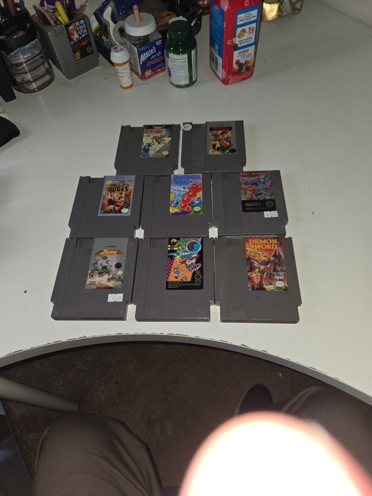 Nes Nintendo Game Lot