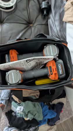 RIDGID Brushless Cordless Drill and Screw Gun Set