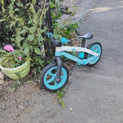 Balance Bike.  15" From Seat To Ground 