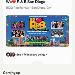 I ❤️R&B Tix - 3 - 20each