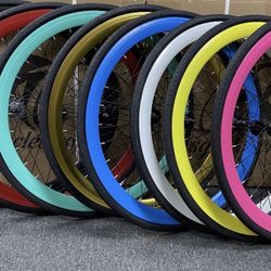 New Durock Standard track fixie wheel set Fixie Flip-Flop wheelset