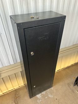 Homak metal security cabinet