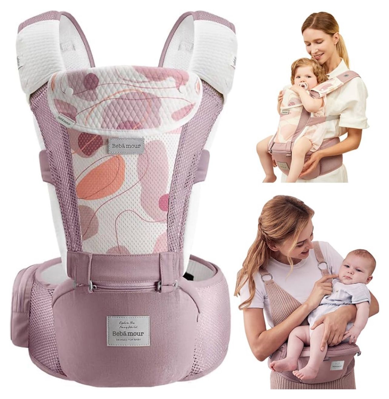 Bebamour 6-in-1 Baby Carrier