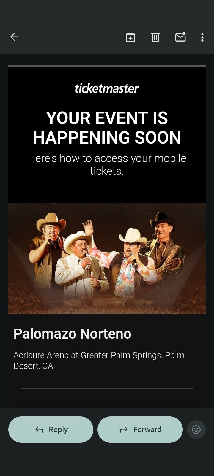 Concert Tickets