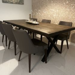 Dining Table with 6 Chairs