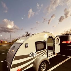 Little Guy Teardrop Trailer Rv Camper For Two People With An Ac