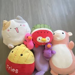 Squishmallows and plushies!