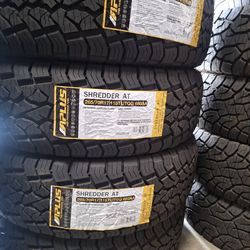 265/70R17. APLUS AT. New tires