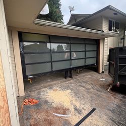 18x7 Modern Garage Door 