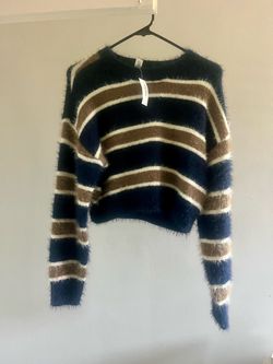 Cropped striped sweater from Tilly’s