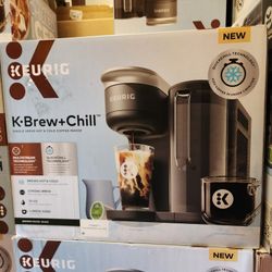 Keurig K-Brew + Chill Iced or Hot Single-Serve K-Cup Coffee Maker (New)