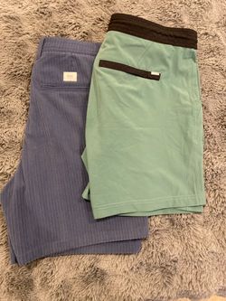 Vuori & Katin Shorts Bundle – Size 34 – Premium Gym + Casual Shorts Deal
