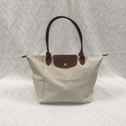 Longchamp Le Pliage Original Tote Bag size large White Paper