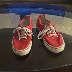 Red Vans
