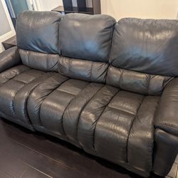 La-Z-Boy Power Reclining Leather Sofa