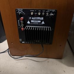Miller & Kreisel (M&K Sound) Subwoofer, Left, Center And Right Speakers 