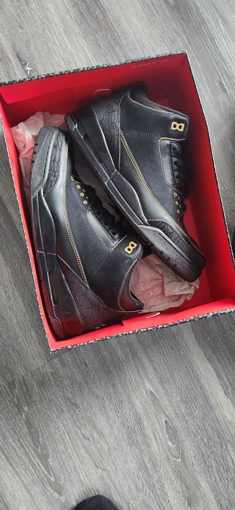 Jordan 3 Black History Month Size 13 Men's 