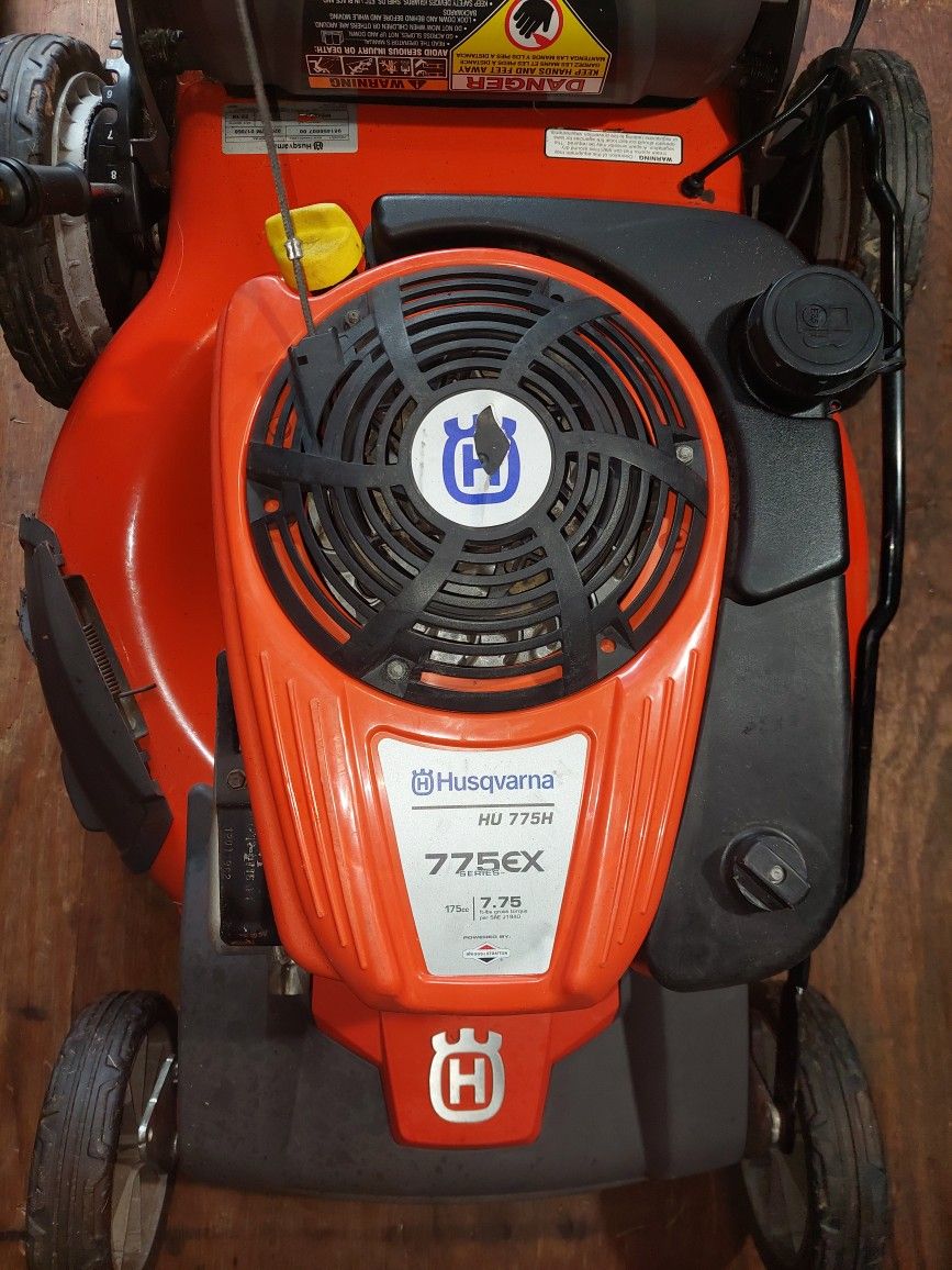 STILL AVAILABLE Husqvarna HU775H Self propelled Mower for Sale
