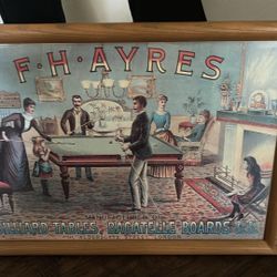 2 Game Room Wall Decoration Pictures Framed Both $6