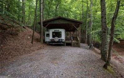 Ellijay Land with RV, Deck And Pole Barn For Sale