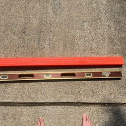 Vintage Empire - American Level - Wood  Brass Bound, 48” All good  bubbles.Perfect Work