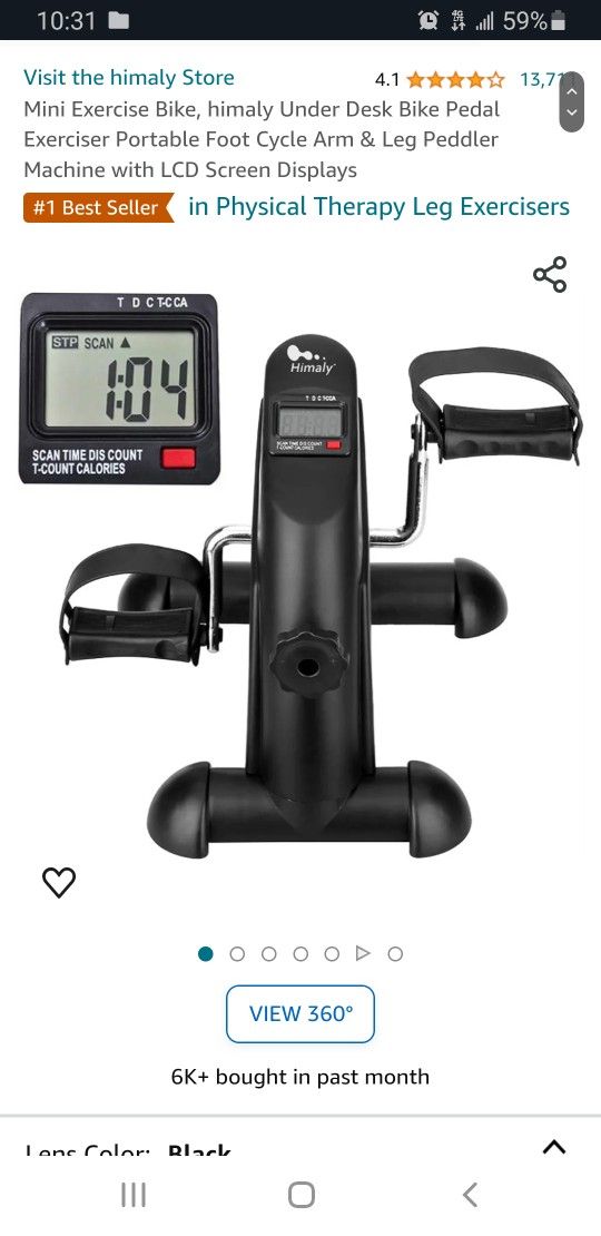 Mini Exercise Bike