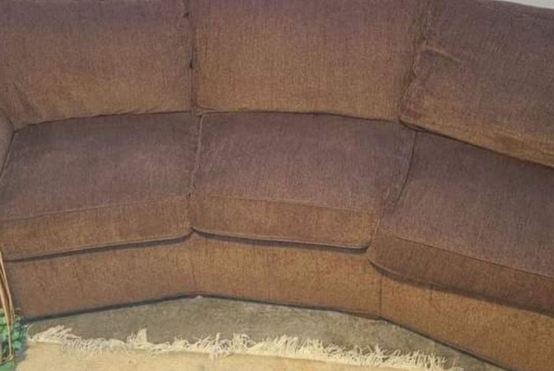 3 Seater Brown Couch