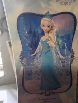 Frozen doll Elsa