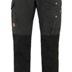 Fjallraven Vida Pro Men's Trouser Size: 46 Long Color:Black