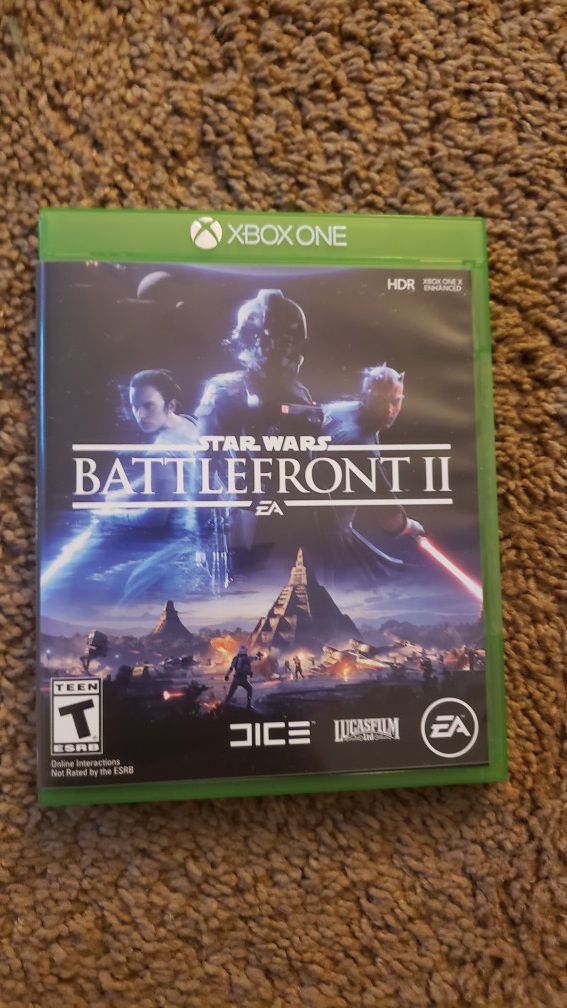Xbox one Star Wars Battlefront 2