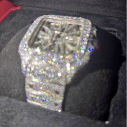 Moissanite Diamond Watch 